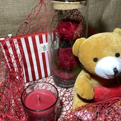 Bandeja en tonos rojos - Imagen 2