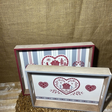 Bandeja gris y roja - Imagen 2