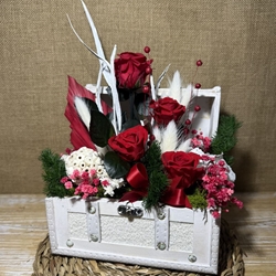 Baúl blanco pequeño - Imagen 1