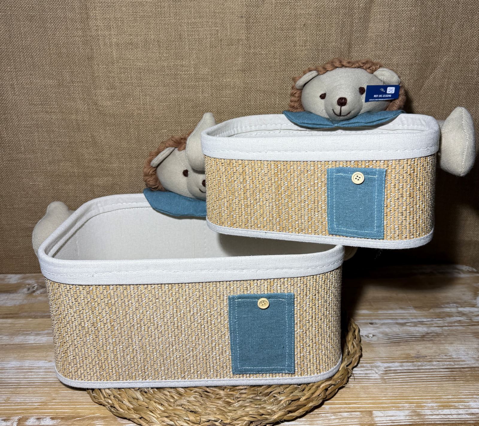 Caja con peluche - Imagen 1
