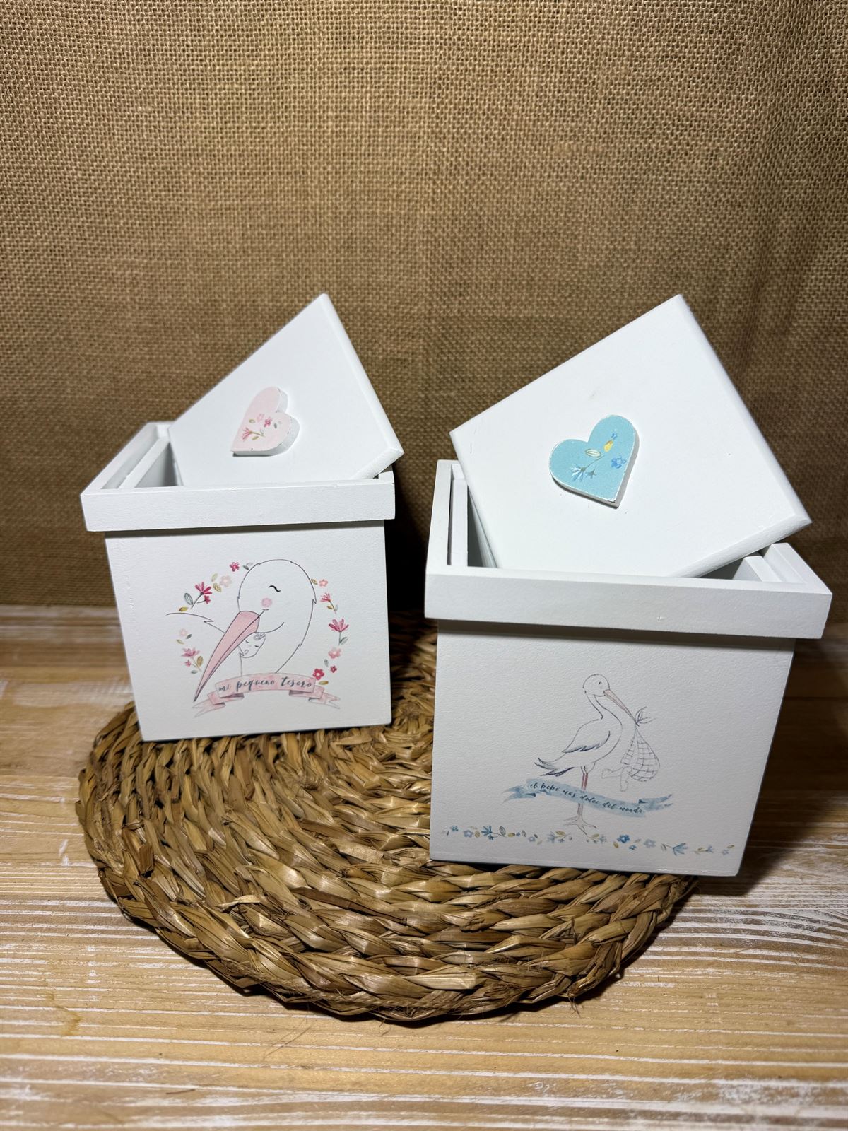 Caja pequeña rosa o caja pequeña azul - Imagen 2