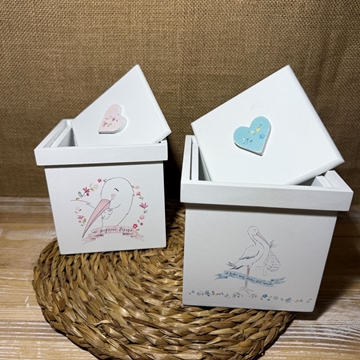 Caja pequeña rosa o caja pequeña azul - Imagen 2