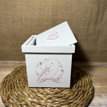 Caja pequeña rosa - Imagen 1