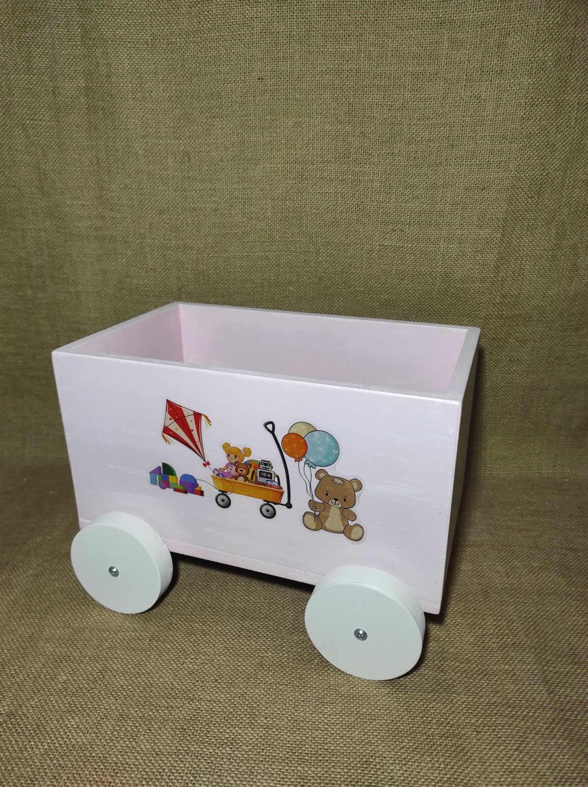 Caja/vagón de madera - Imagen 1