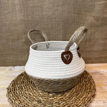 Cesta fibra algodón - Imagen 2