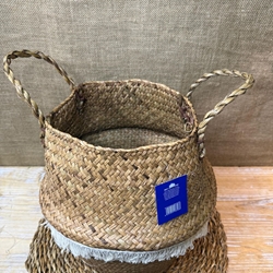 Cesta fibra natural - Imagen 1