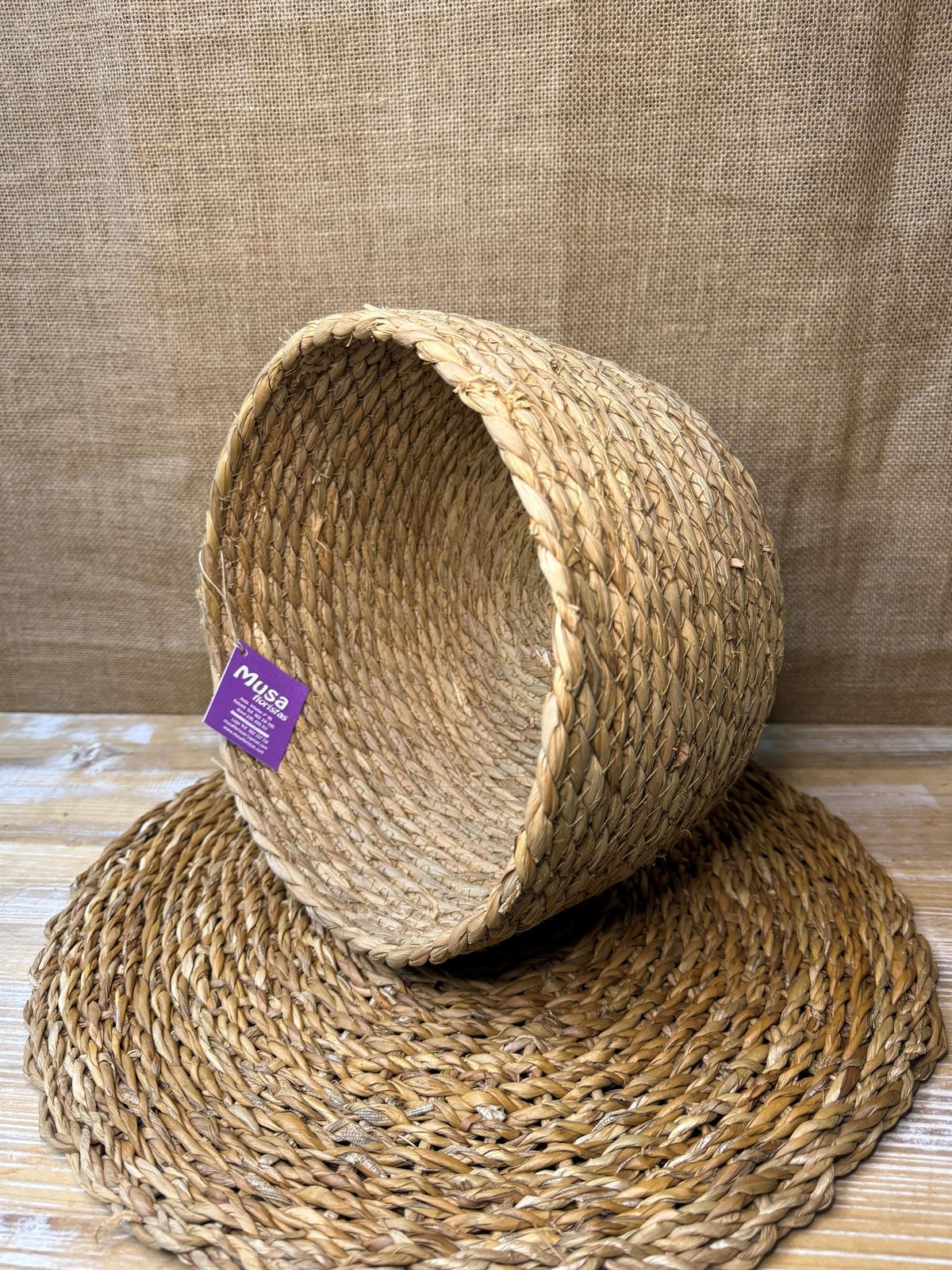 Cesta marrón - Imagen 2