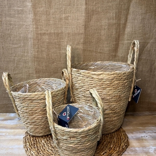 Cesta naturales con asa - Imagen 1