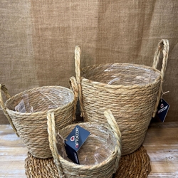 Cesta naturales con asa - Imagen 2