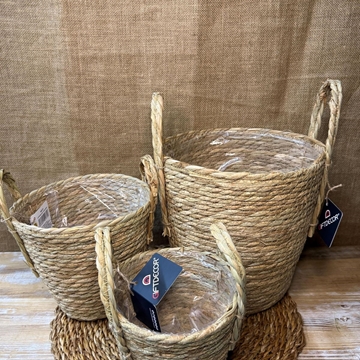 Cesta naturales con asa - Imagen 2