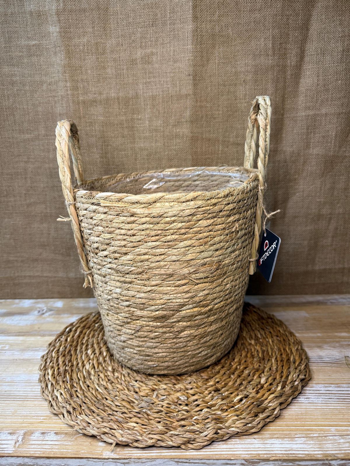 Cesta naturales con asa - Imagen 6