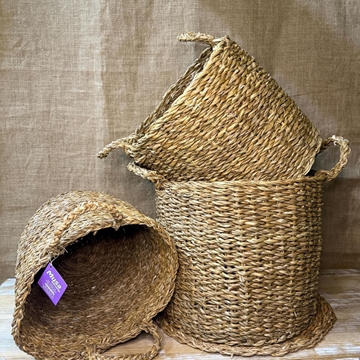 Cestas redondas con asas - Imagen 1