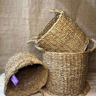 Cestas redondas con asas - Imagen 2