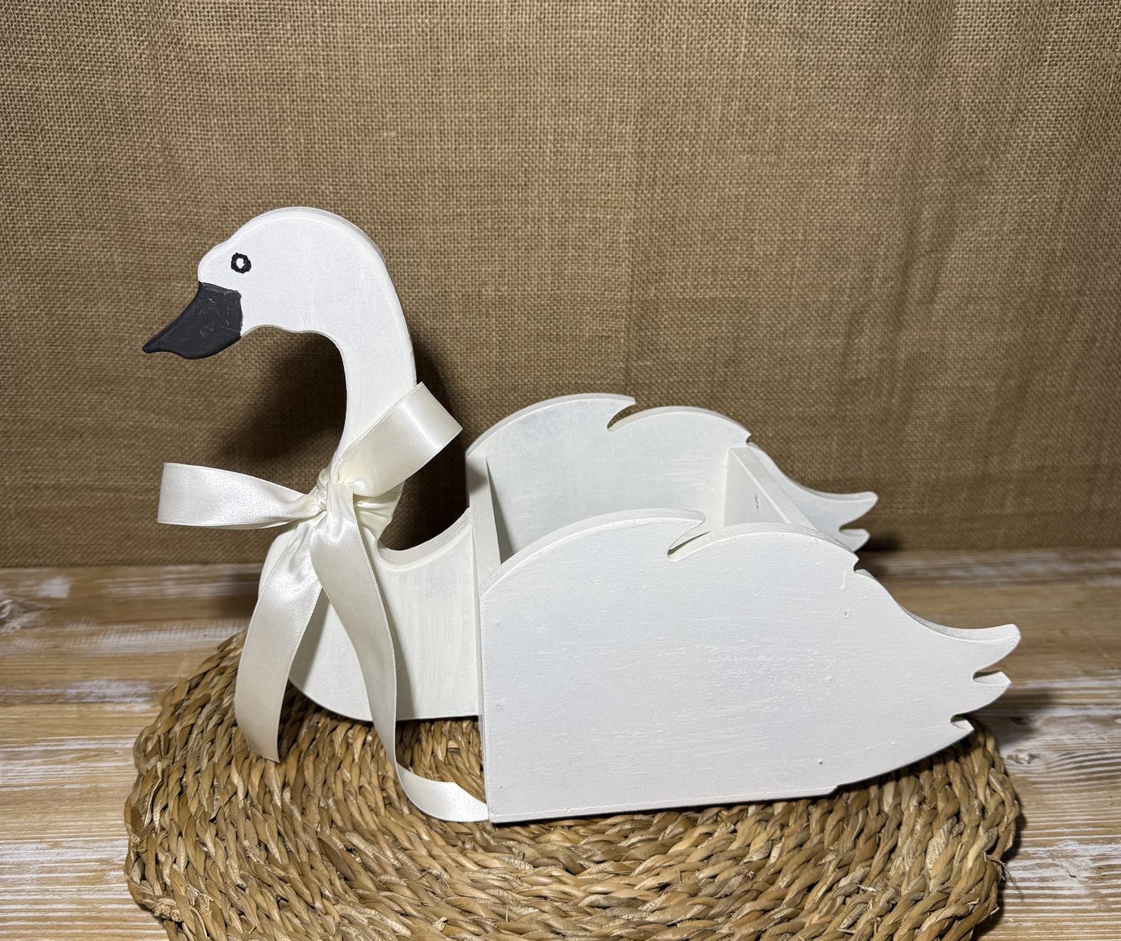 Cisne de madera - Imagen 1