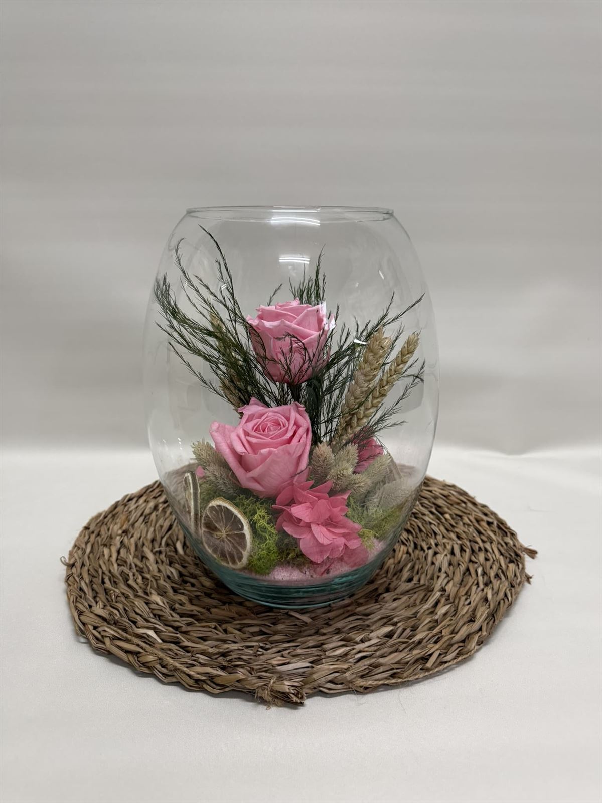 Cristal en tonos rosa - Imagen 2