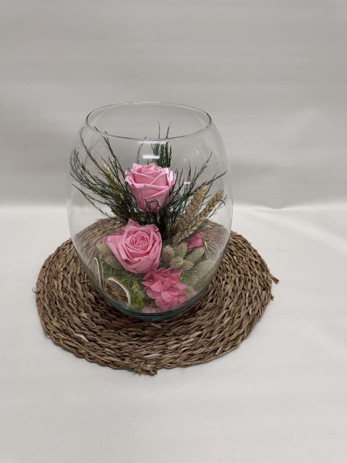 Cristal en tonos rosa - Imagen 3