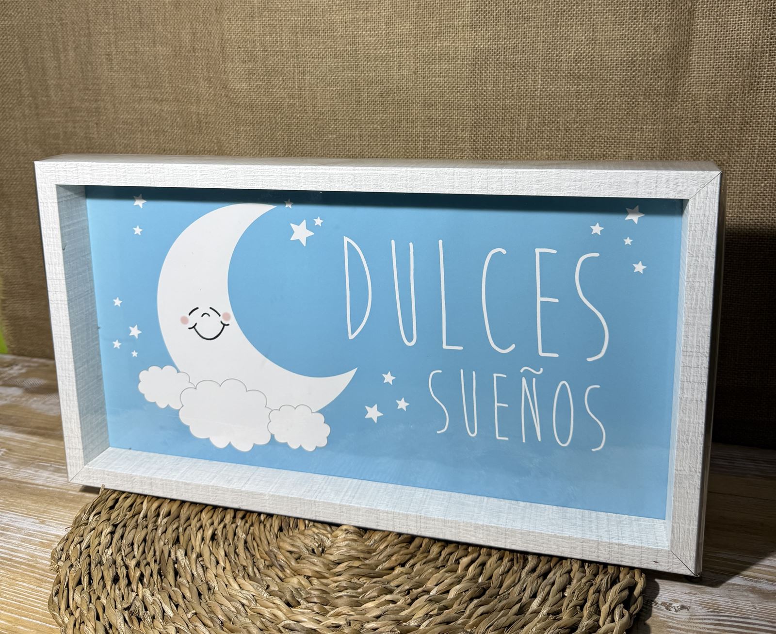 Cuadro azul "dulces sueños" - Imagen 2
