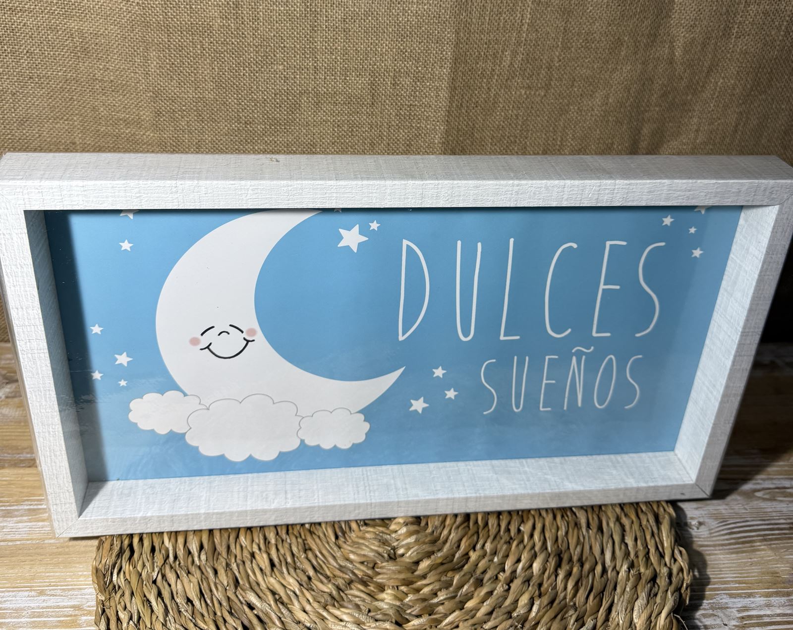 Cuadro azul "dulces sueños" - Imagen 4