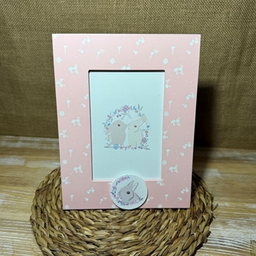 Cuadro rosa pequeño - Imagen 1