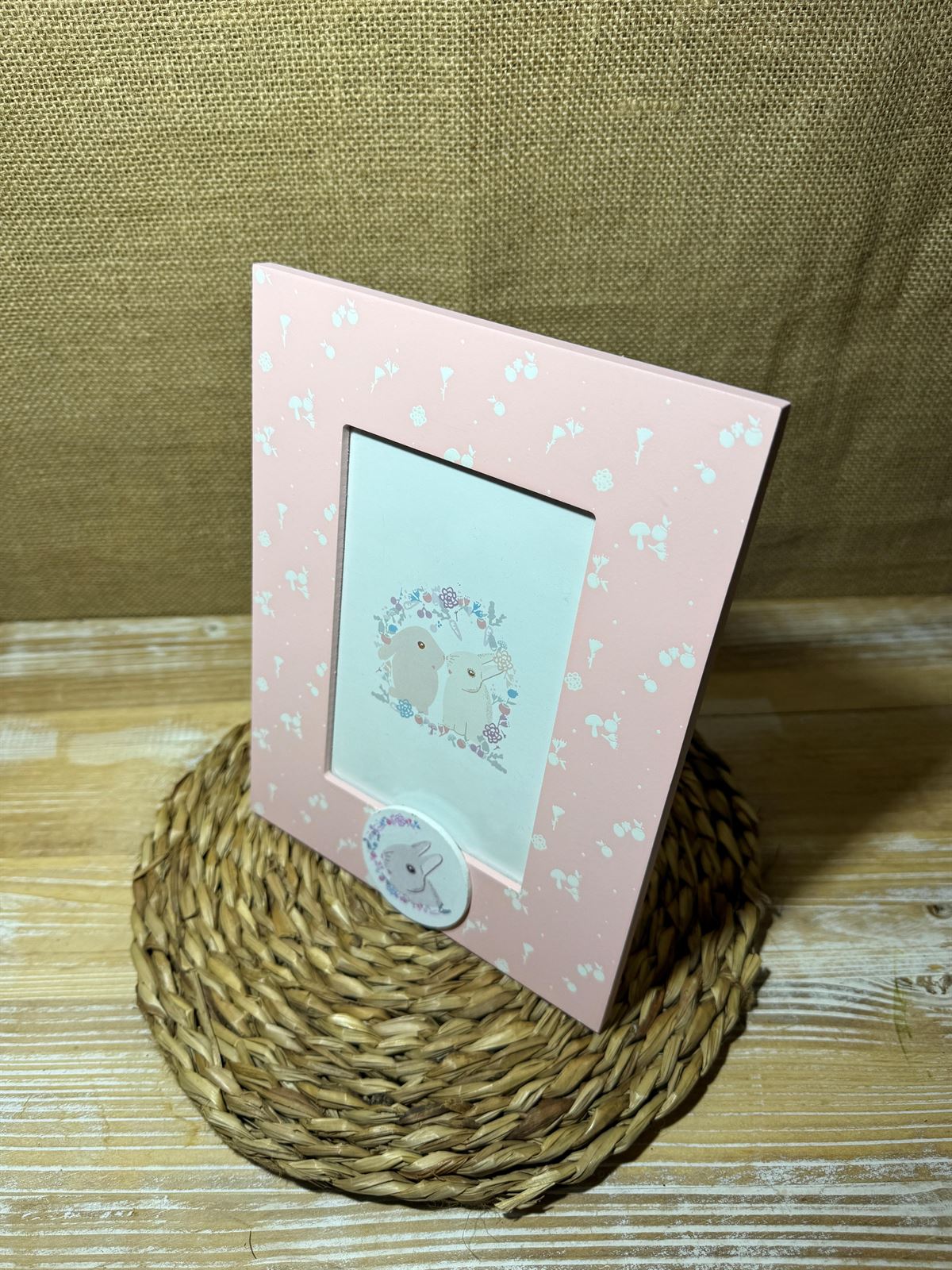 Cuadro rosa pequeño - Imagen 3