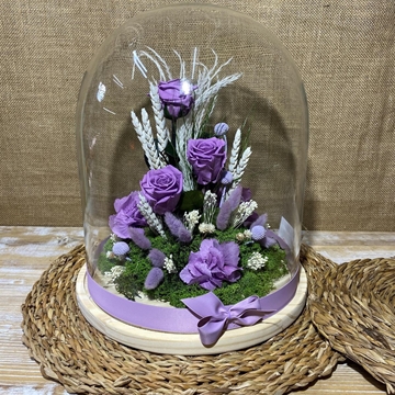 Cúpula ancha lila - Imagen 1