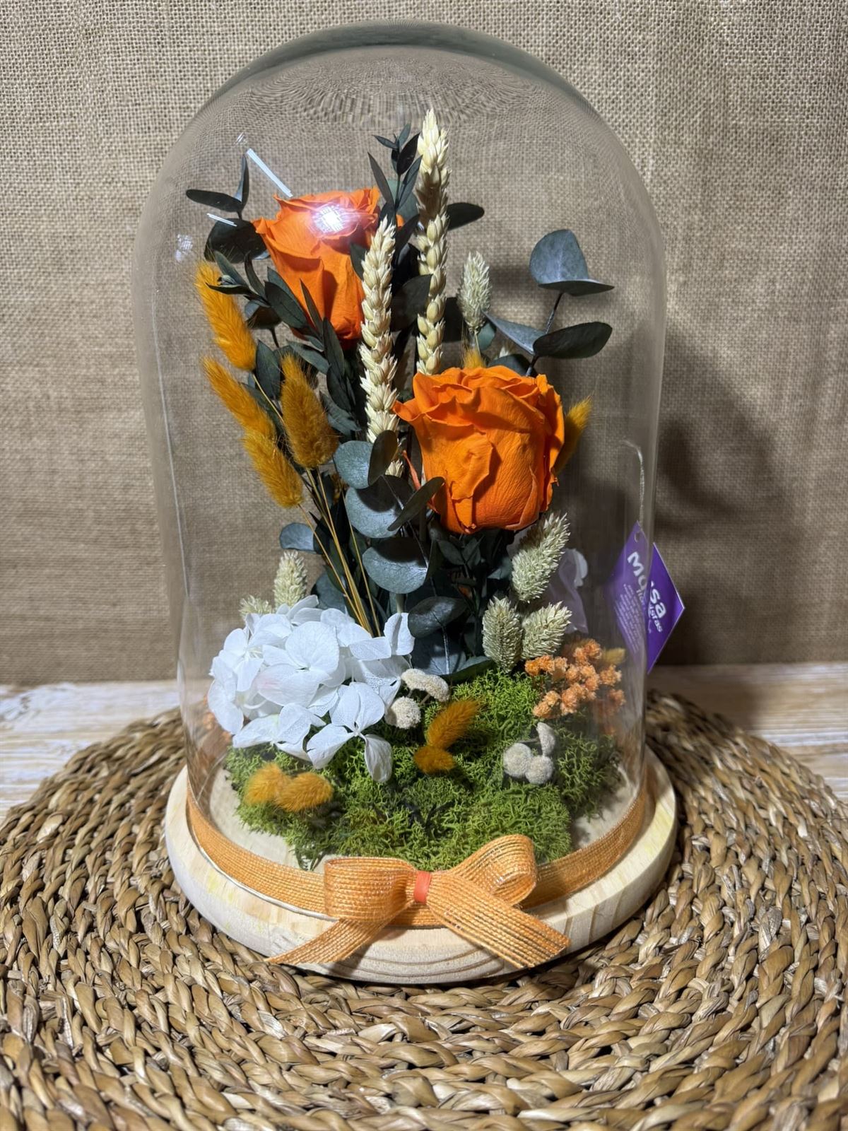 Cúpula en tonos naranjas - Imagen 1