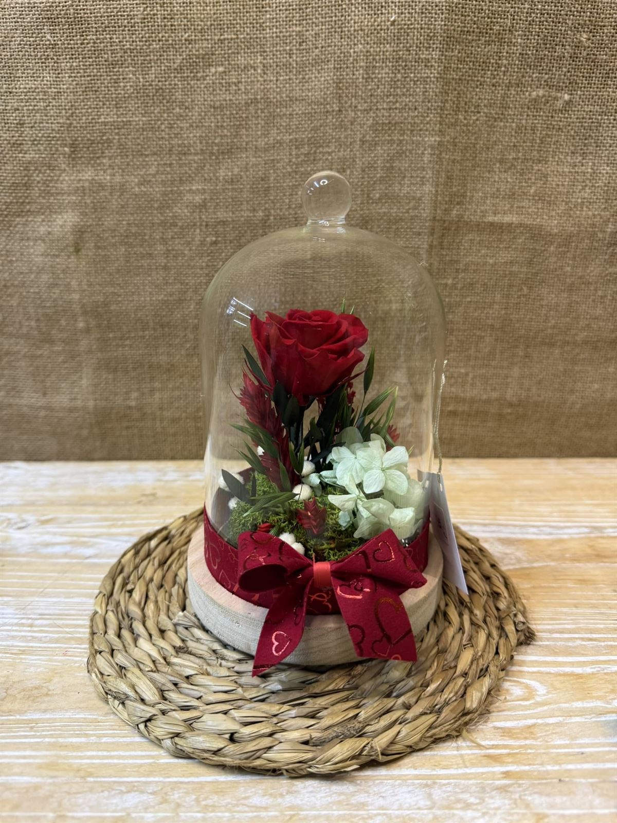 Cúpula en tonos rojos pequeña. - Imagen 1