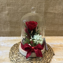 Cúpula en tonos rojos pequeña. - Imagen 1