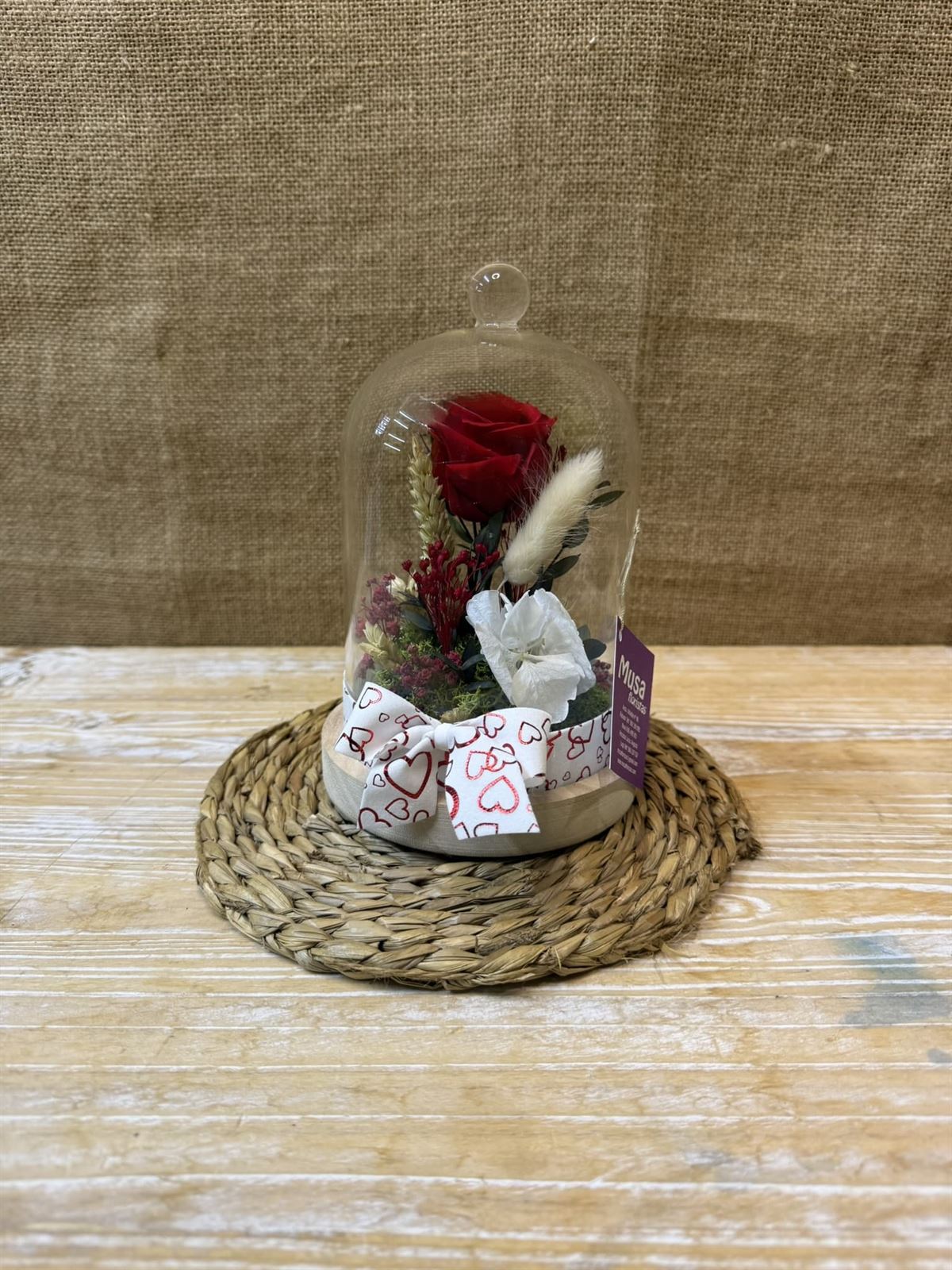 Cúpula en tonos rojos pequeña. - Imagen 1