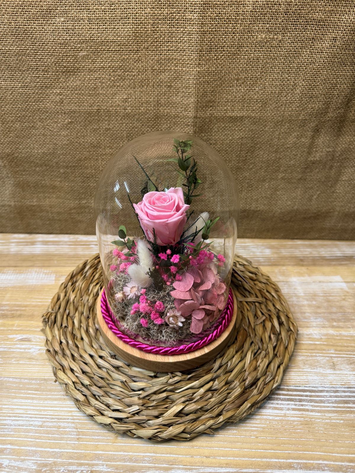 Cúpula pequeña en tonos rosa - Imagen 3