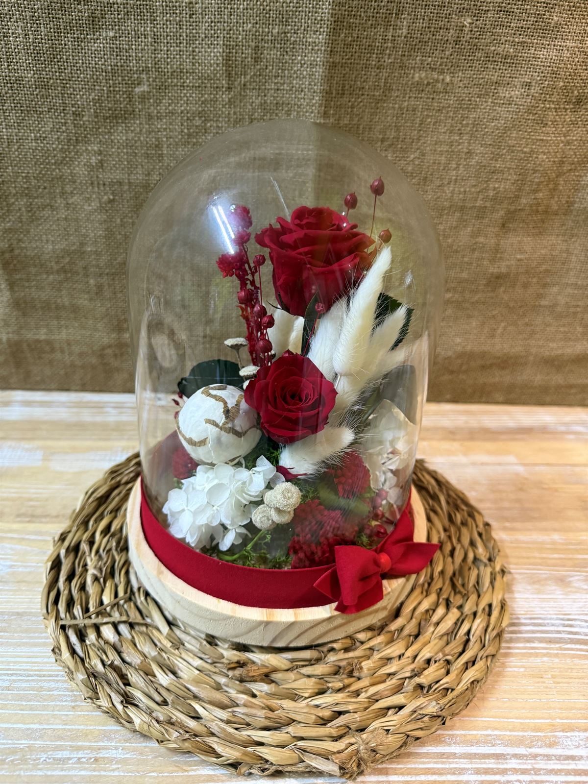 Cúpula rosas roja - Imagen 2