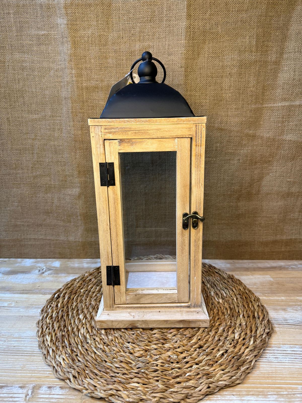 Farol madera grande - Imagen 1