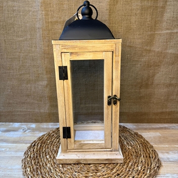 Farol madera grande - Imagen 1