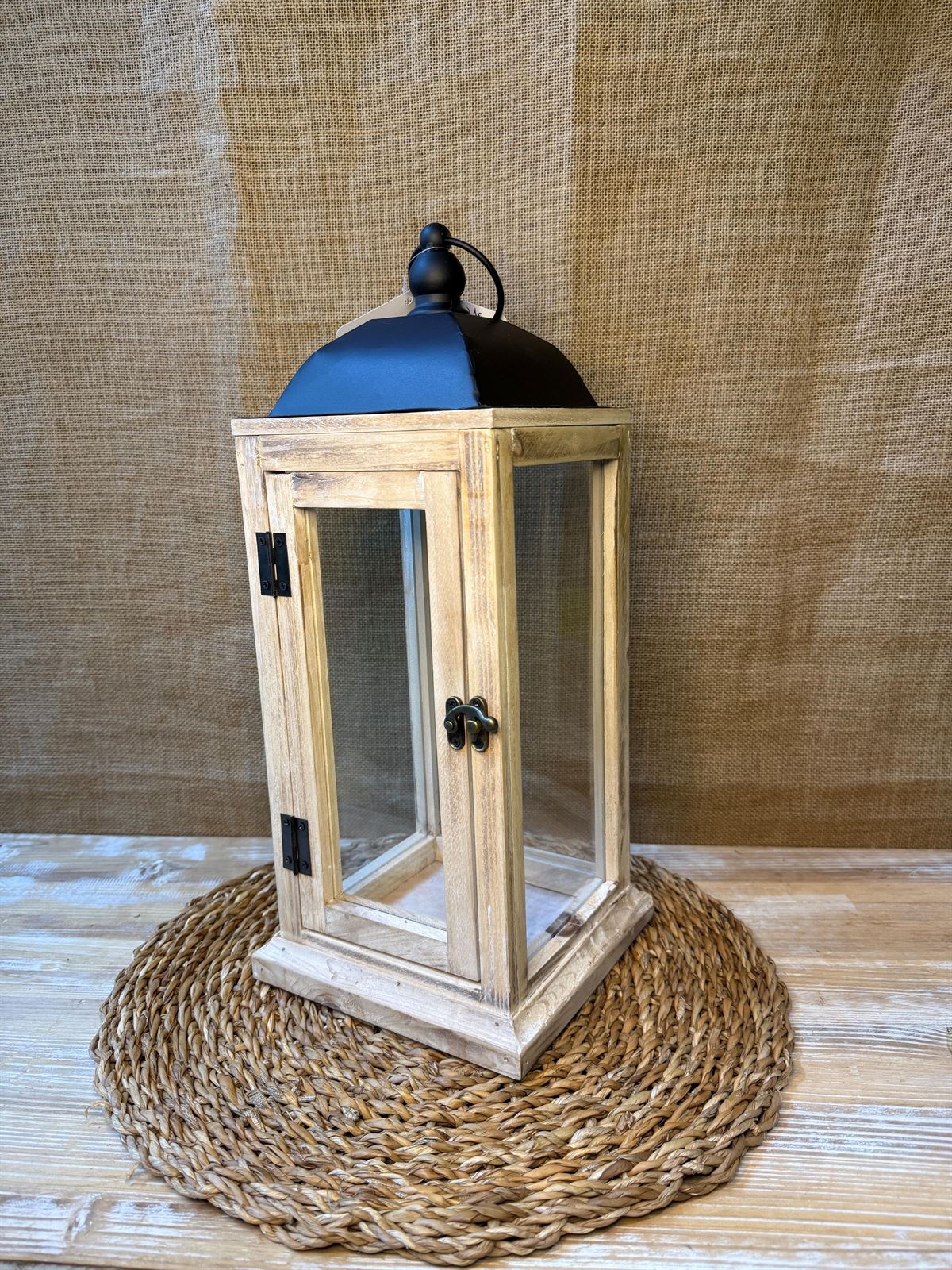 Farol madera grande - Imagen 2