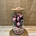 Florero cilindro mediano en tonos rosa - Imagen 1