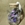 Jarrón con tapa de corcho tonos lila - Imagen 1