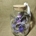 Jarrón con tapa de corcho tonos lila - Imagen 1