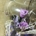Jarrón con tapa de corcho tonos lila - Imagen 2