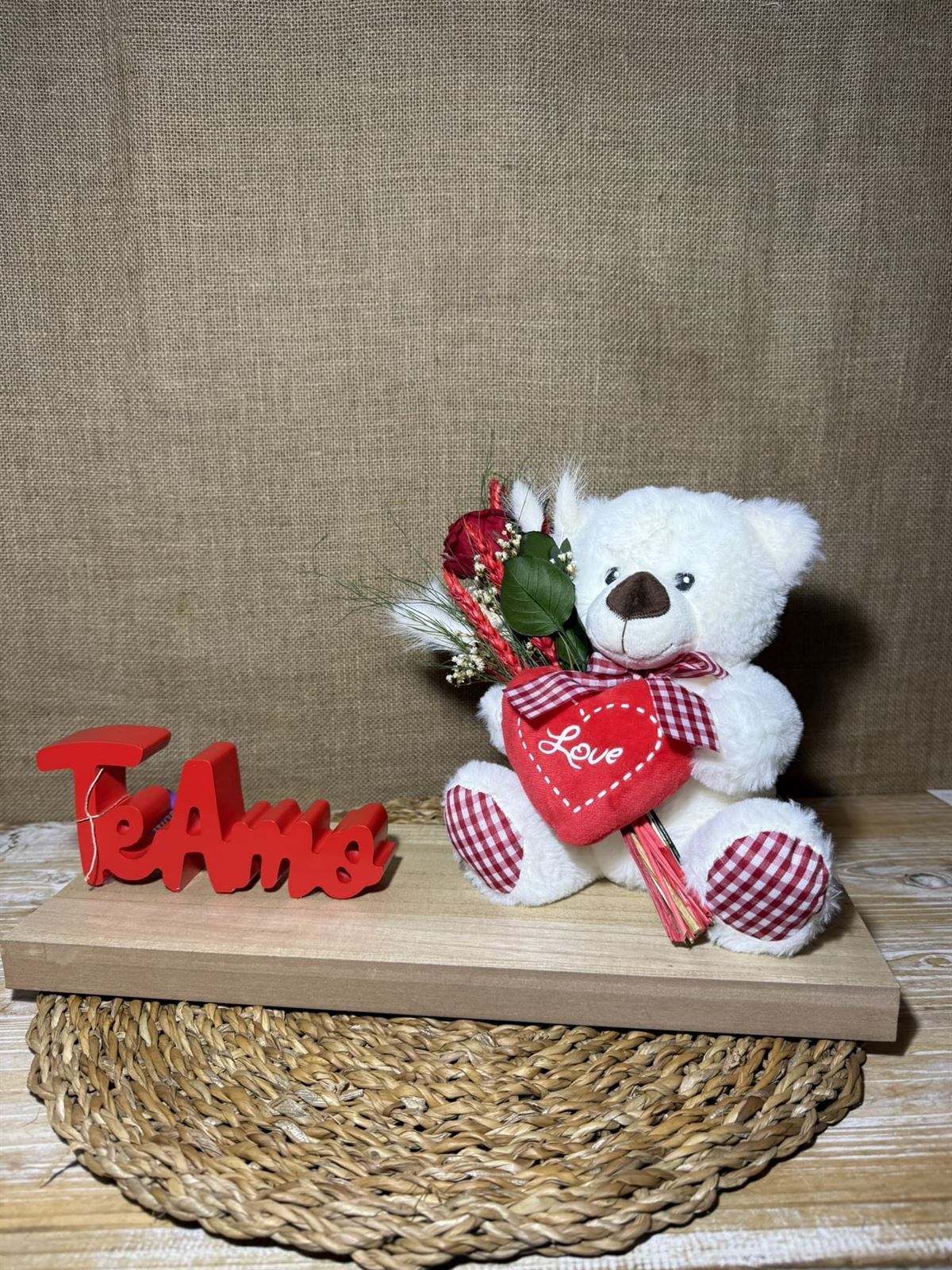 Madera TE AMO. (A) - Imagen 1