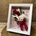 Marco con relieve en tonos rojos - Imagen 1