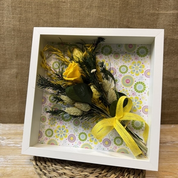 Marco en tonos amarillos - Imagen 1