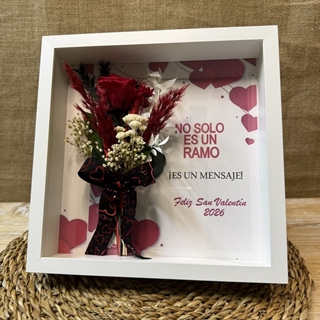 Marco en tonos rojos con frase (E) - Imagen 2