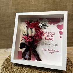 Marco en tonos rojos con frase (F) - Imagen 2