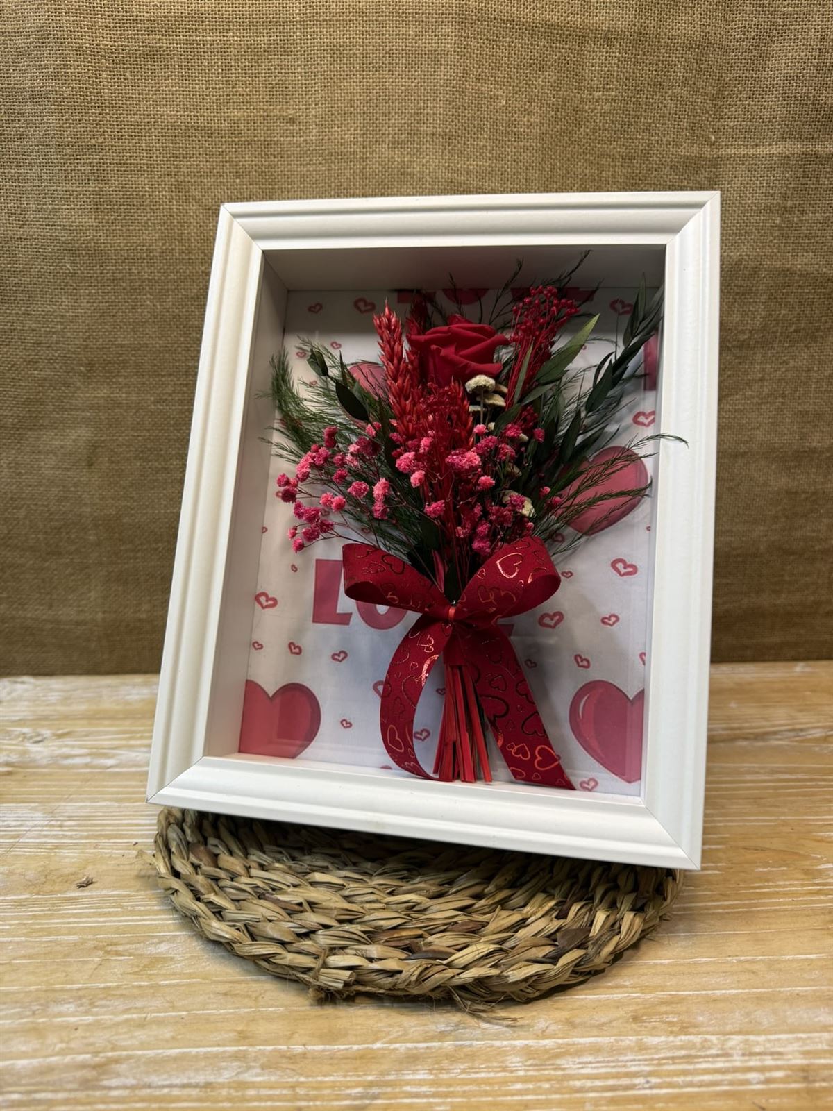 Marco en tonos rojos - Imagen 1