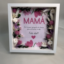 Marco en tonos rosa - Imagen 1