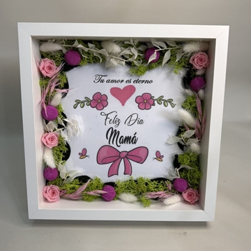 Marco en tonos rosa - Imagen 1