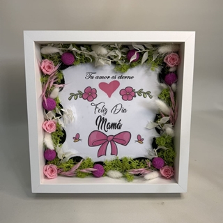 Marco en tonos rosa - Imagen 2