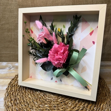 Marco en tonos rosas - Imagen 1