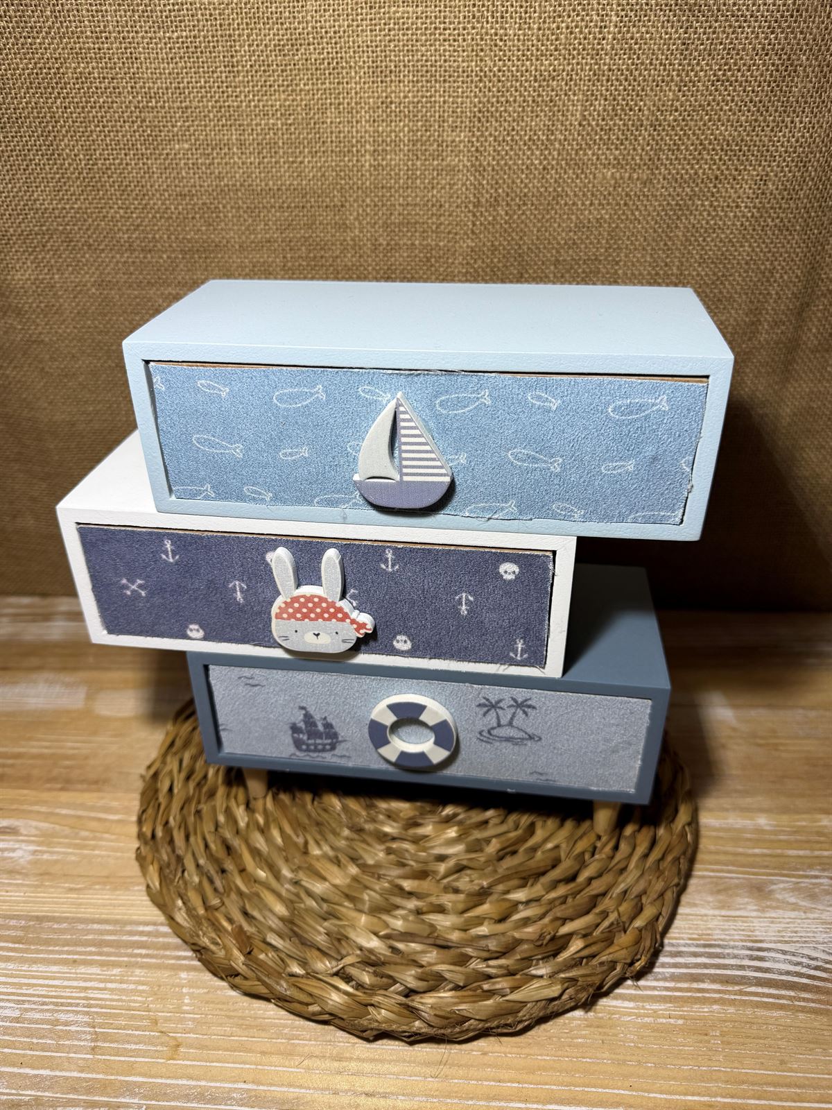 Mueble pequeño azul - Imagen 2