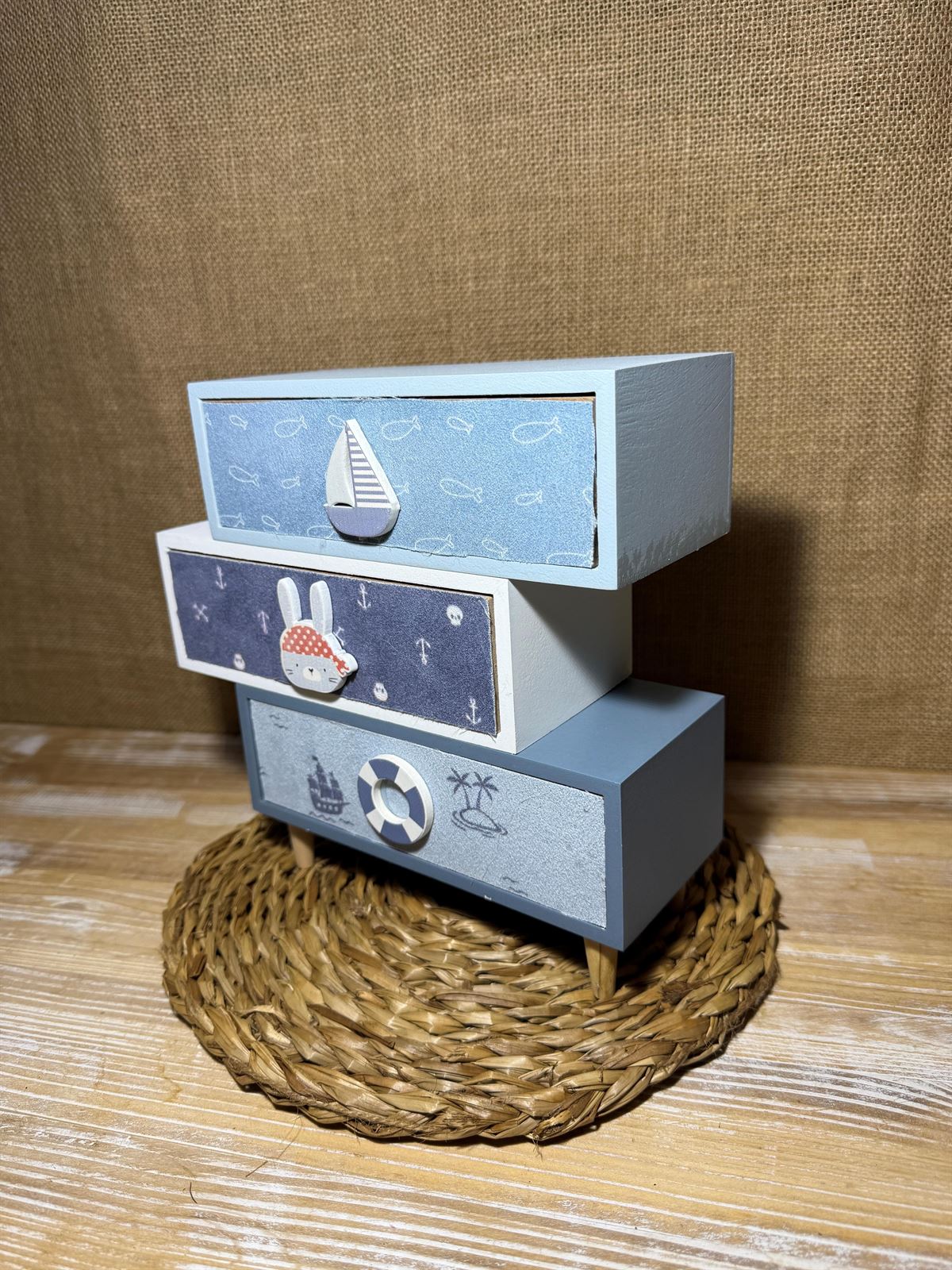 Mueble pequeño azul - Imagen 3